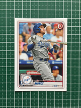 ★TOPPS MLB 2020 BOWMAN #9 MAX MUNCY［LOS ANGELES DODGERS］ベースカード 20★_画像1