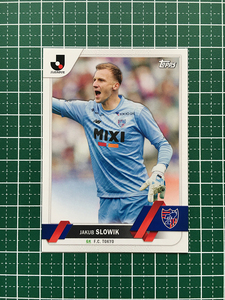 ★TOPPS 2023 J-LEAGUE FLAGSHIP #28 ヤクブ・スウォビィク［ＦＣ東京］ベースカード「BASE」★