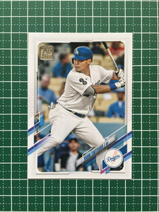 ★TOPPS MLB 2021 UPDATE #US54 筒香嘉智／YOSHI TSUTSUGO［LOS ANGELES DODGERS］ベースカード「BASE」★