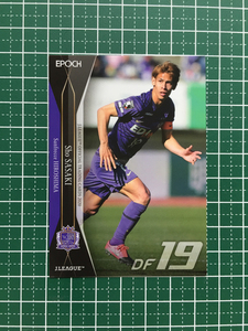 ★EPOCH 2020 サッカー Jリーグ オフィシャルトレーディングカード #140 佐々木翔［サンフレッチェ広島］エポック★