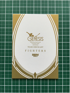 ★BBM 2023 GENESIS #CL06 チームチェックリスト［北海道日本ハムファイターズ］レギュラーカード★