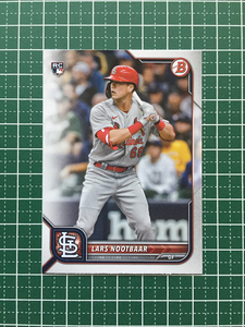 ★TOPPS MLB 2022 BOWMAN #64 ヌートバー／LARS NOOTBAAR［ST. LOUIS CARDINALS］ベースカード「BASE」ルーキー「RC」★