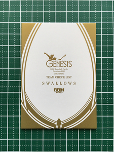 ★BBM 2023 GENESIS #CL07 チームチェックリスト［東京ヤクルトスワローズ］レギュラーカード★