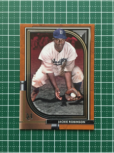 ★TOPPS MLB 2021 MUSEUM COLLECTION #93 JACKIE ROBINSON［BROOKLYN DODGERS］ベースカード「BASE」COPPER パラレル版★