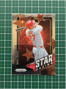 ★PANINI MLB 2021 PRIZM #SG1 MIKE TROUT［LOS ANGELES ANGELS］インサートカード「STAR GAZING」★