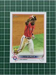 ★TOPPS MLB 2022 SERIES 2 #652 ガルシア／ADOLIS GARCIA［TEXAS RANGERS／読売ジャイアンツ／巨人］ベースカード「BASE」★