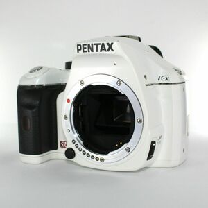 PENTAX K-x デジタル一眼レフカメラ ホワイト ボディー☆清掃済完動品☆