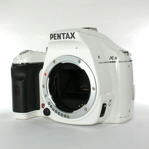 PENTAX K-x デジタル一眼レフカメラ ホワイト ボディー☆難あり動作品☆