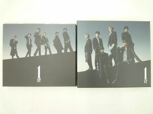 【中古品 同梱可】 SixTONES CD DVD 1ST 初回盤A 原石盤 通常盤 2点グッズセット