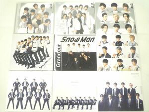 【中古品 同梱可】 Snow Man ブラザービート Grandeur D.D. CD DVD 9点グッズセット