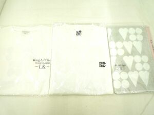 【未開封 同梱可】 King & Prince CONCERT TOUR 2020 2021 L& Re:Sense Tシャツ タオル 3点グッズセット