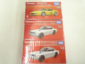 【同梱可】未開封 ホビー TOMICA トミカ フェラーリ F355 日産 スカイライン GT-R 等 3点 グッズセット