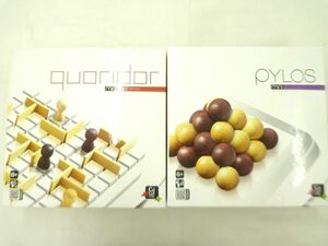 【同梱可】訳有 ホビー ボードゲーム ピロス ミニ PYLOS mini コリドール ミニ Quoridor mini ギガミック 2点 グッズ