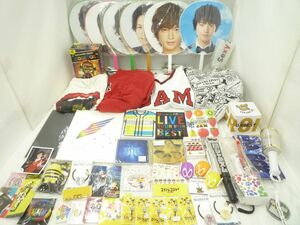 【まとめ売り 中古品】 ジャニーズ 関ジャニ∞ Sexy Zone 他 Blu-ray 貯金箱 等 グッズセット