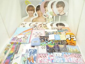 【良品 同梱可】 なにわ男子 CD サチアレ 初恋LOVE 他 ハンガー パンフレット エコバッグ クリアファイル 等 グッズ