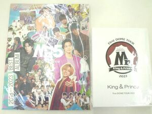 【中古品 同梱可】 King & Prince Mr.5 Dear Tiara盤 CD DVD First DOME TOUR 2022 Mr. Blu-ray 2点 グッズセット