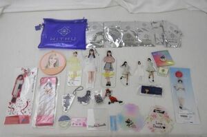 [ including in a package possible ] secondhand goods idol NIZIU Halo Pro ikola blast idol other acrylic fiber stand etc. goods set 