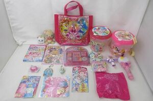 【同梱可】中古品 アニメ プリキュア プリンセス トゥインクル他 ポーチ キーホルダー フィギュア等グッズセット