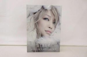 【同梱可】良品 アーティスト 中島美嘉 雪の華 15周年記念ベスト盤 BIBLE 3CD +DVD