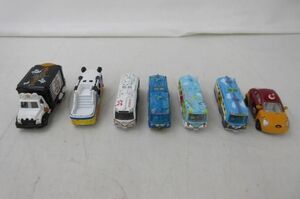 [ including in a package possible ] secondhand goods Disney Pooh Mickey minnie other Tomica minicar 7 point goods set 