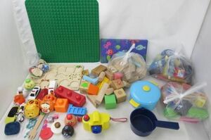 【まとめ売り 動作未確】 ホビー 積み木他 玩具 等 グッズセット