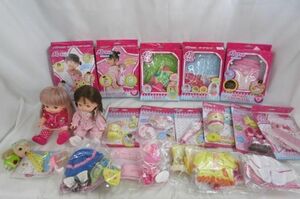 [ set sale secondhand goods ] doll meru Chan other doll costume umbrella futon etc. goods set 