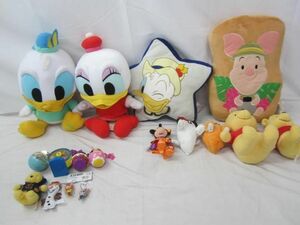 【まとめ売り 中古品】 ディズニー くまのプーさん ドナルド ミニー ハロウィン 他 ぬいぐるみ クッション スナック