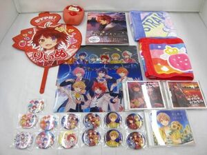 【同梱可】中古品 アーティスト すとぷり 莉犬 るぅと 他 うちわ CD シリコンポーチ マフラータオル 等 グッズセット