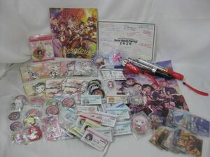 【同梱可】中古品 アニメ バンドリ プロセカ 他 ペンライト 缶バッジ 色紙 等 グッズセット