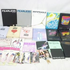 【同梱可】中古品 韓流 LE SSERAFIM KARA Kep1er BEST CLIPS FEARLESS LOVE STRUCK! CD DVD 等 グッズセットの画像1