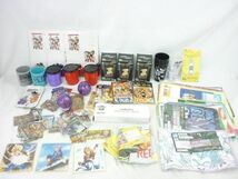 【同梱可】中古品 アニメ ドラゴンボール ワンピース タンブラー タオル 色紙 時計 等 グッズセット_画像1