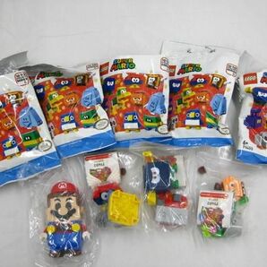 【同梱可】中古品 ホビー LEGO スーパーマリオ ブロック ワンワンのとつげき!チャレンジ 等 グッズセットの画像6