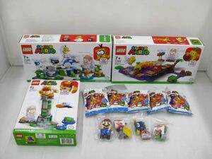 【同梱可】中古品 ホビー LEGO スーパーマリオ ブロック ワンワンのとつげき!チャレンジ 等 グッズセット