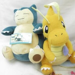 【まとめ売り 中古品】 ホビー ポケモン のみ イーブイ ラプラス カイリュー カビゴン 他 ぬいぐるみ 等 グッズセッの画像2