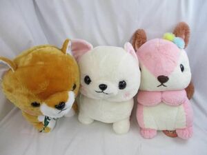 【まとめ売り 中古品】 ホビー こりすのどんぐりん むちむチワワ他 ぬいぐるみ 等 グッズセット