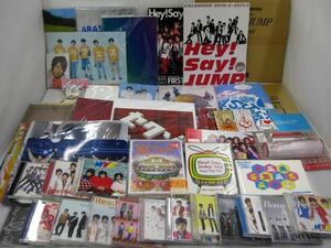 【まとめ売り 動作未確】 ジャニーズ 嵐 Hey!Say!JUMP 他 CD 真夜中のシャドーボーイ JUMP NO.1 他 パンフレット シ