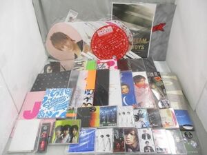 【まとめ売り 中古品】 ジャニーズ NEWS KinKi Kids他 パンフレット CD 等 グッズセット