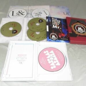 【中古品 同梱可】 King & Prince DVD First DOME TOUR 2022 Mr. 初回限定盤 CONCERT TOUR 2020 〜L＆〜 通常盤 他 3の画像3