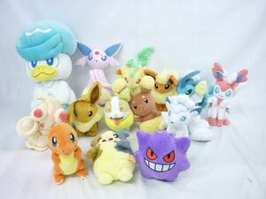 【同梱可】中古品 ホビー ポケモン クワッス イーブイ シャワーズ 他 ぬいぐるみ グッズセット