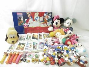 【同梱可】中古品 ディズニー ミッキー ドナルド チップ＆デール 他 ぬいぐるみバッジ アートコレクション フィギュ