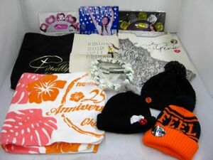 [ включение в покупку возможно ] б/у товар Amuro Namie только цветок . полотенце большая сумка вязаная шапка . и т.п. товары комплект 