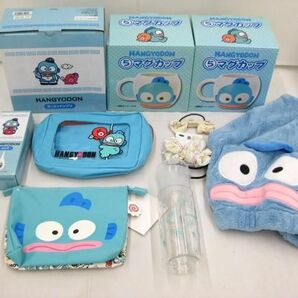 【同梱可】中古品 ホビー サンリオ ハンギョドン 他 ラーメンどんぶり マグカップ ポーチ 等 グッズセットの画像1