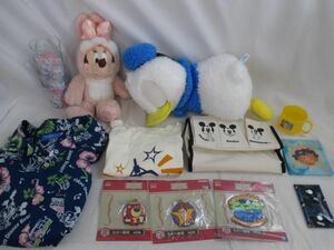 【同梱可】中古品 ディズニー ドナルドダック トイストーリー他 ぬいぐるみ Tシャツ 等 グッズセット