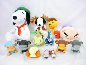 【同梱可】中古品 ホビー ポケモン ディアルガ ナエトル スヌーピー BLUE CROSS 他 ぬいぐるみ ポーチ 等 グッズセッ