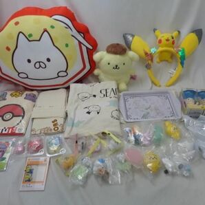 【同梱可】中古品 ホビー サンリオ ポムポムプリン ちいかわ ポケモン 他 ぬいぐるみ フィギュア トートバッグ 等 グの画像1