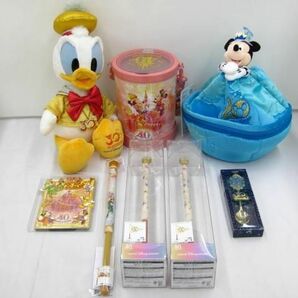 【同梱可】中古品 ディズニー ドナルド ミッキー ミニー 他 フラッグ ぬいぐるみ ポップコーンバケット 等 グッズセの画像1