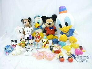 【同梱可】中古品 ディズニー ミッキー ミニー 40周年 30周年 他 スナックケース ぬいぐるみ 等 グッズセット