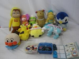 【まとめ売り 中古品】 ホビー ポケモン スイクン ポッチャマ ベイブレード 他 ぬいぐるみ シール バトリオ 等 グッ