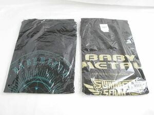 【同梱可】未開封 BABYMETAL CREATION OF GALAXY TEE 他 XL Tシャツ 2点 グッズセット