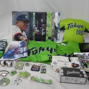 【同梱可】中古品 タレント 東京ヤクルトスワローズ Swallows 野球 クッション ユニフォーム 等 グッズセットの画像1